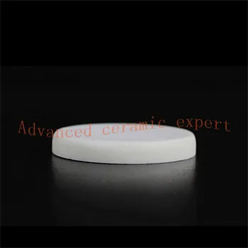 

99.5%Al2O3 High Wearable Circular Corundum Plate OD90*7mm/Alumina Ceramic Round Substrate/Wear-Resisting Ceramic Sheet