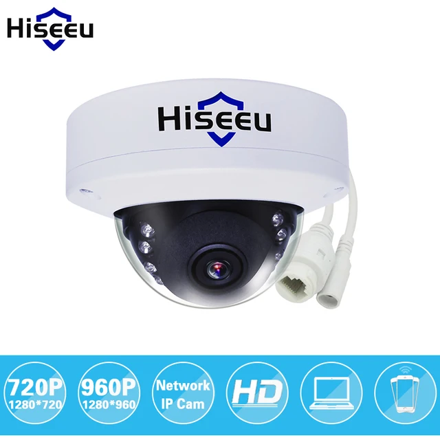 Koop Hiseeu 720 P 960 P Hd Ip Camera Network Security Cctv Camera Mini Dome Ir Cut Android Ios Remote Onvif H 264 Freeshipping Hcr3 Online Ctrlkoop