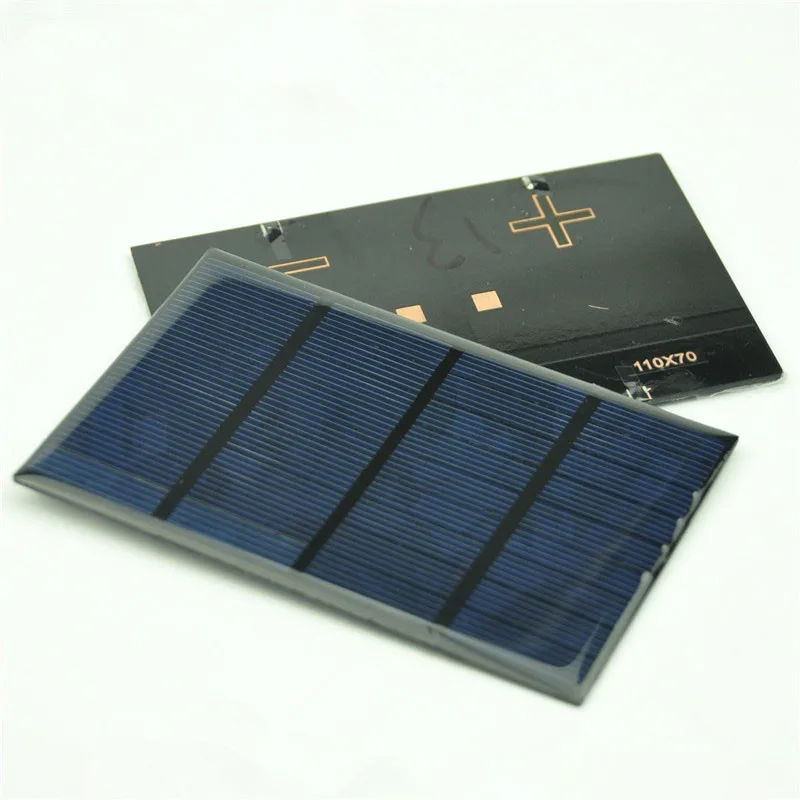 Мини 110*70 мм 9 в 1 Вт солнечная панель Power Board DIY Micro Small PV модуль аксессуары