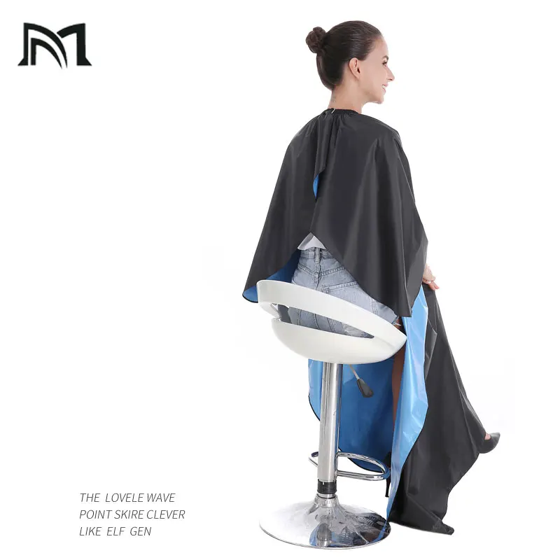 1PC 140*160CM Hairdresser Capes Salon Barber Cutting Hair Waterproof and hair dyeing Wrap Hairdresser Hair Dresser Wrap D16 1PC 140*160CM Hairdresser Capes Salon Barber Cutting Hair Waterproof and hair dyeing Wrap Hairdresser Hair Dresser Wrap D16