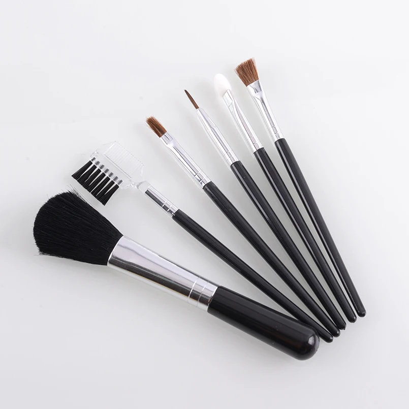 

New Brand 6pcs/set Makeup Brushes Professional Make Up Tool Eyeshadow Powder Foundation Lip Brush Synthetic Hair Beauty Cosmetic