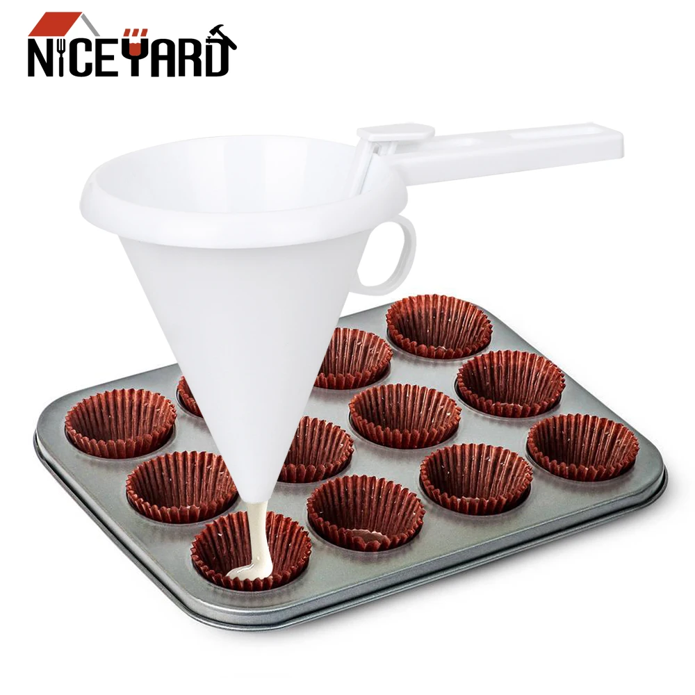 

NICEYARD Cake Decoration Kitchen Accessories Adjustable Cooking Tools Dessert Tools Gadgets Chocolate Funnel Baking Tools
