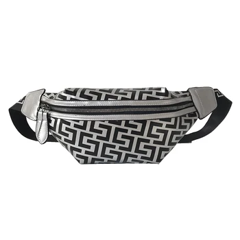 

Chest Packs Messenger Women Bags Pink Silver Female Belt Bag Wallet Bag Leg Holographic Waist Packs Chest Phone Pouch Shoulder