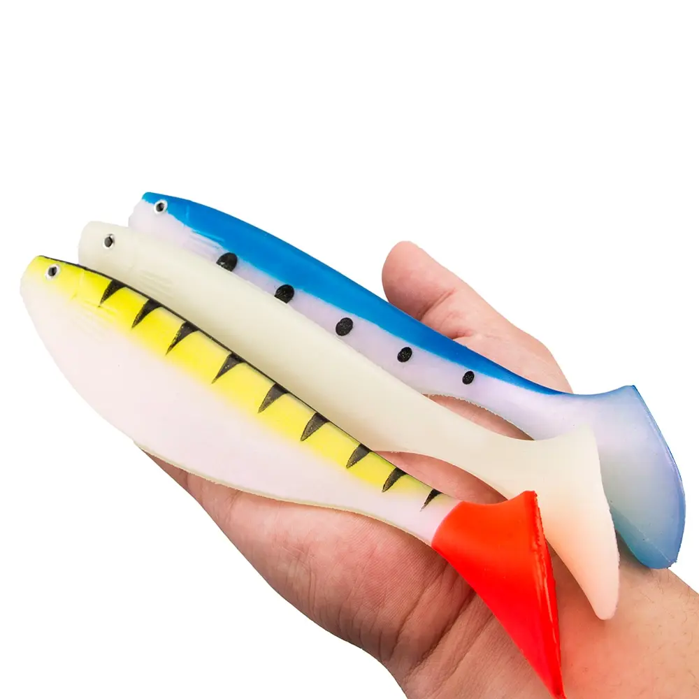 

70g Fishing Lure 24cm Plastic Minnow Bait Fluorescent Fishing Bait Artificial Soft Fishing Lure Fishing Accessories Pesca