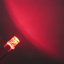 1000 шт.) 3 мм ультра яркие красные/зеленые/с плоской вершиной красный светодиодный большой угол светодиодный 3 мм светло-светодиод 3 мм Большой/широкоугольный объектив красный светодиодный