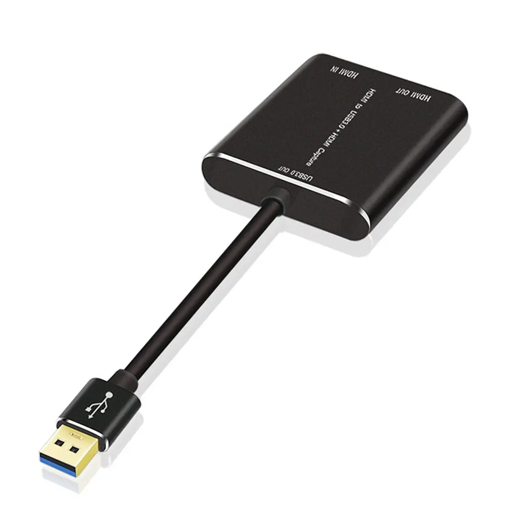 

USB3.0 HDMI Video Capture Devices HD Recorder Playback Card USB 3.0 Adapter Video & Audio Grabber With Remote Control