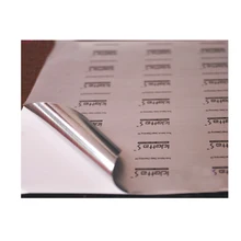 Индивидуальные стандартные и полные этикетки для доставки листов