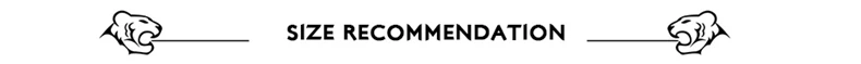 size rommendation