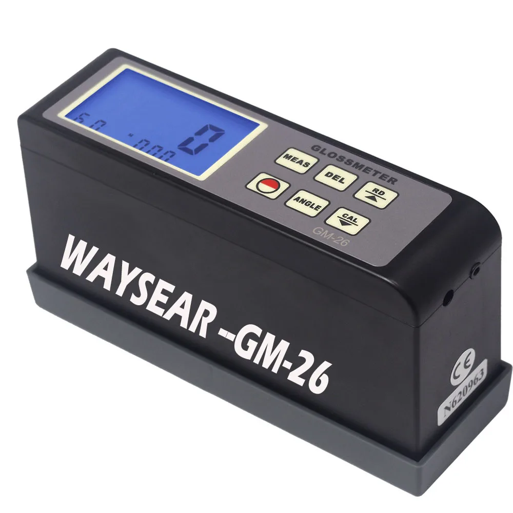 GM 26 Gloss Meter range 0.1 200Gu 20 60 Multi angle gloss meter