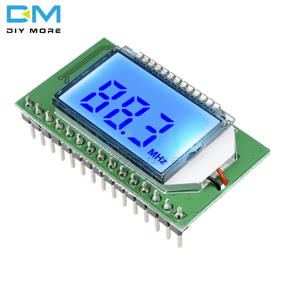 Беспроводной PLL lcd 87-108 МГц цифровой fm-радио передатчик/приемник модуль Микрофон Стерео плата модуль шумоподавления Diy Kit