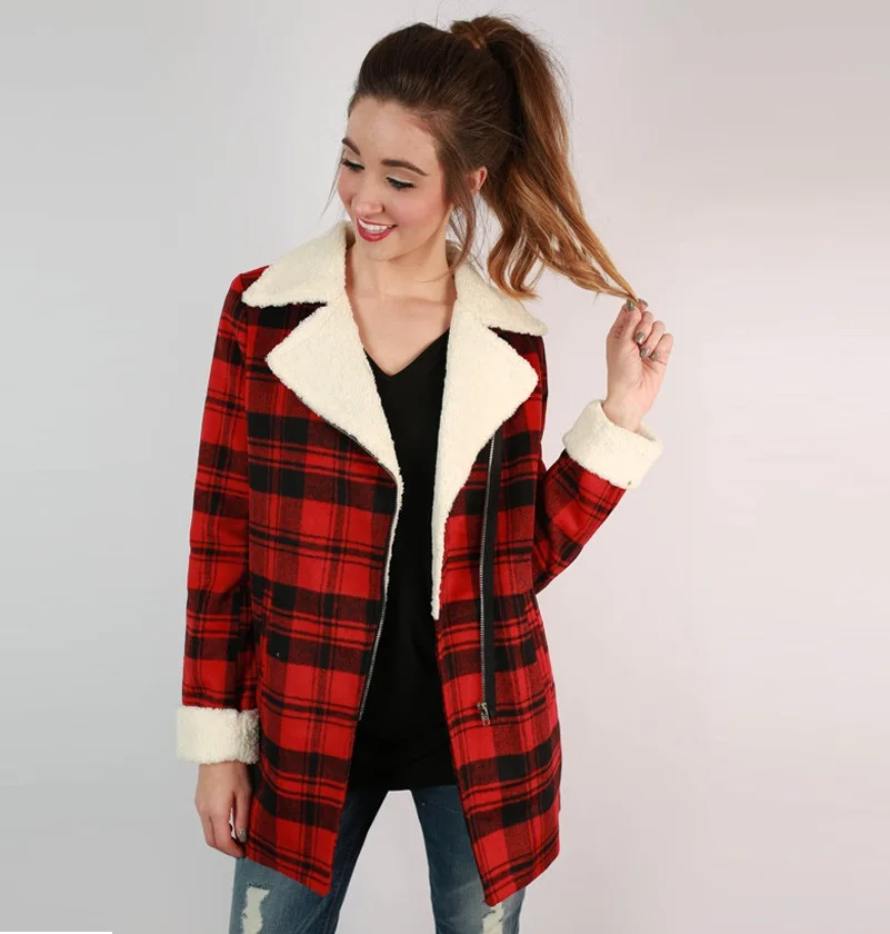 2017 London style autumn women jacket coat turn down
