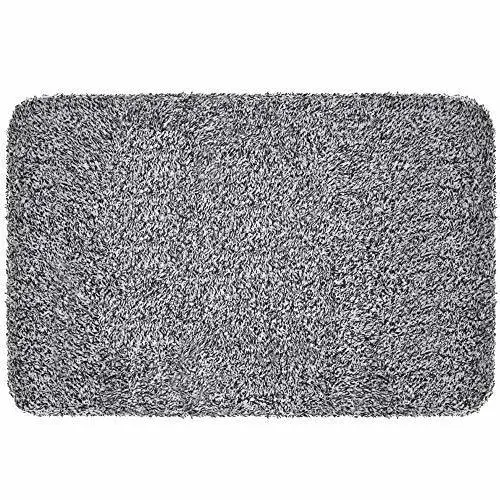 grey 18x2" коврик для помещения супер впитывающий коврик входной двери в японском стиле Твердый Противоскользящий коврик для передней двери хлопок кухня пол ковры YL09 - Цвет: grey