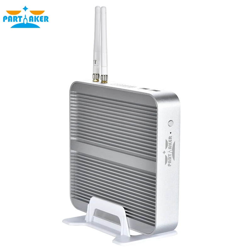 Цена Причастником B1 Мини ПК Intel Core i3 5005U офисный компьютер 4K 300M WiFi HDMI VGA 6 * USB Gigabit Ethernet Windows 10 Linux HTPC