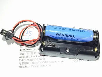 

2AA 2 AA Battery holder case box plug 14500 Lithium battery holder 3V 7.4V With Connector SM-2P