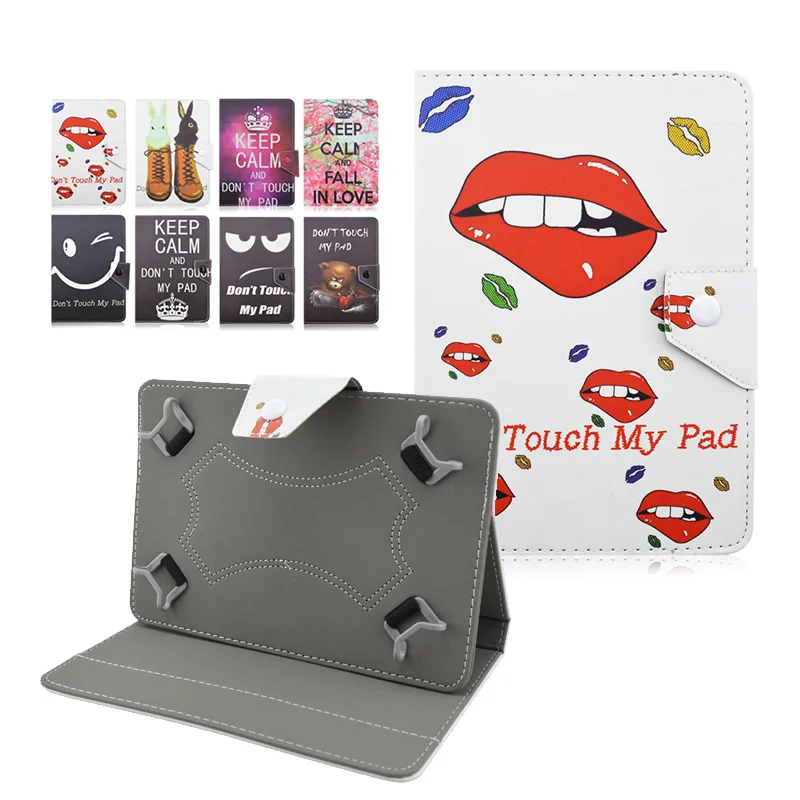 

For Wolder miTab ARIZONA 10.1 inch Cases Flip Leather Stand Cover case 10 inch Universal bags Tablet+Center Film+pen KF492A