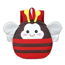 Дети От 1 до 3 лет Детские анти-потерянный ремень дети ходунки поводок для ребенка рюкзак дети привязь для Прогулки поводок сумки крылья пчелы