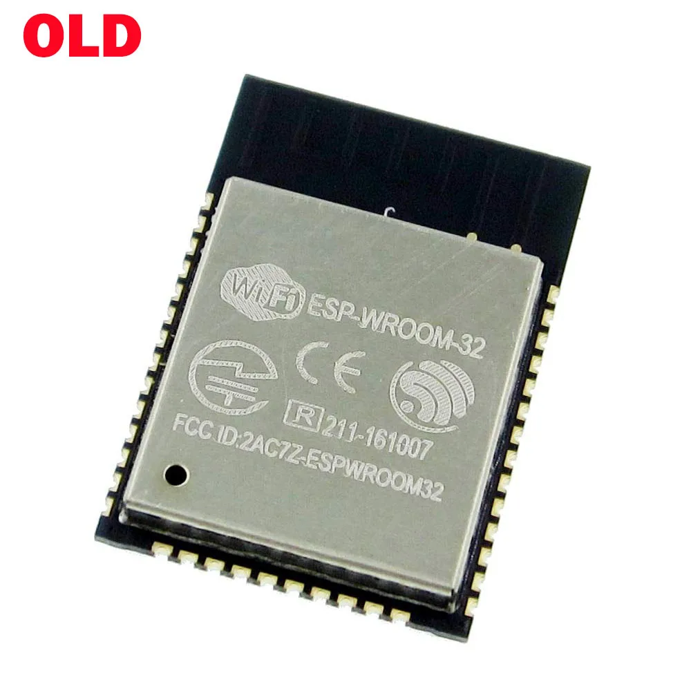 ESP32-WROOM-32 ESP-WROOM-32 ESP-32S ESP-D0WDQ6 двухъядерный 32 Мбит 4 Мб флэш-памяти SPI UART режим SMD ESP32 модуль esp32s - Цвет: OLD