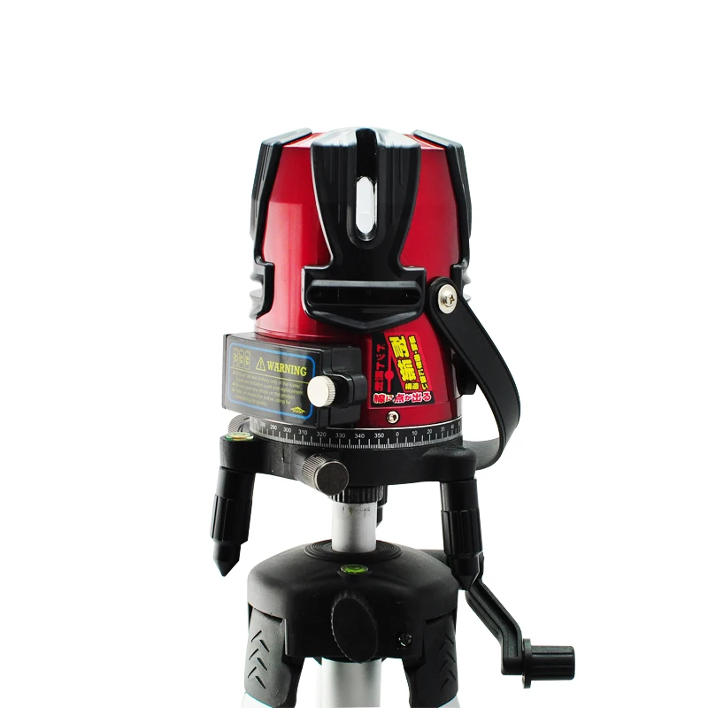 

Professional 8 line Rotary Laser Beam Self Leveling Interior Exterior Laser Level Kit With Tripod