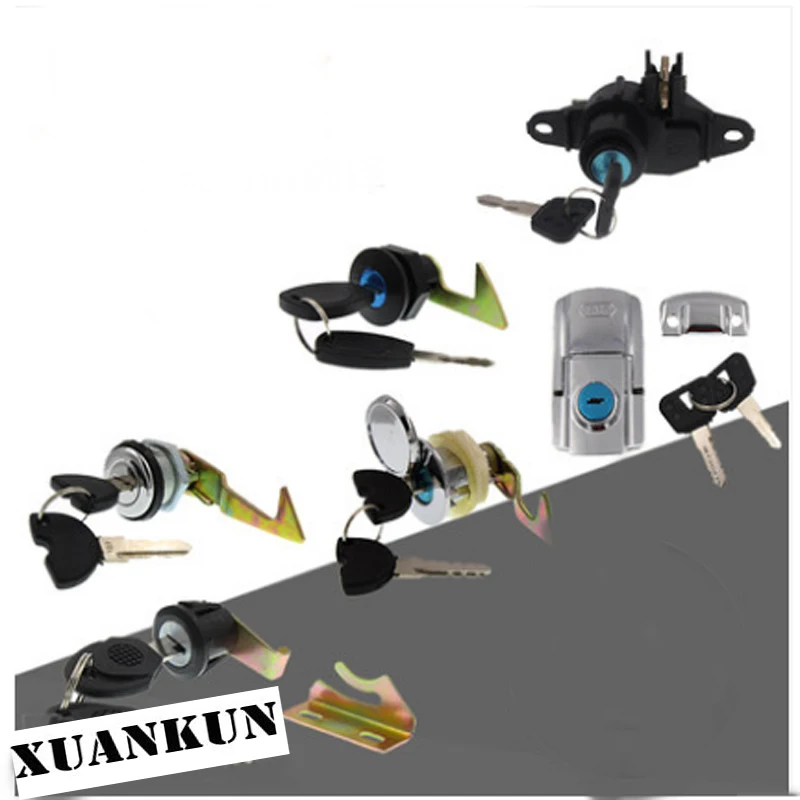

XUANKUN electric motorcycle electric scooter lock 125CC trunk lock accessories