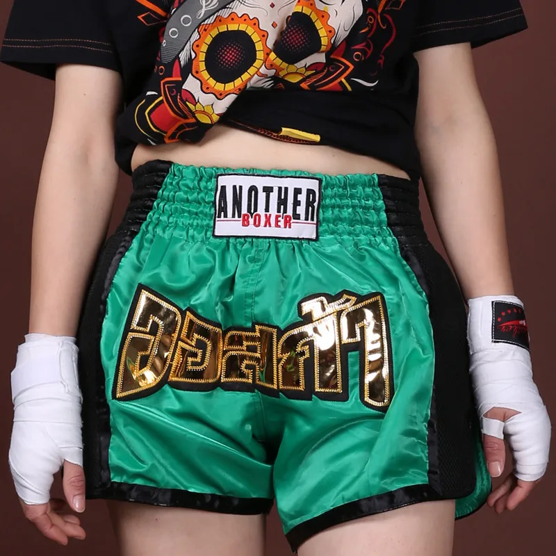 Мужские и женские шорты для кикбоксинга Mma Muay Thai детские мальчиков тренировочные
