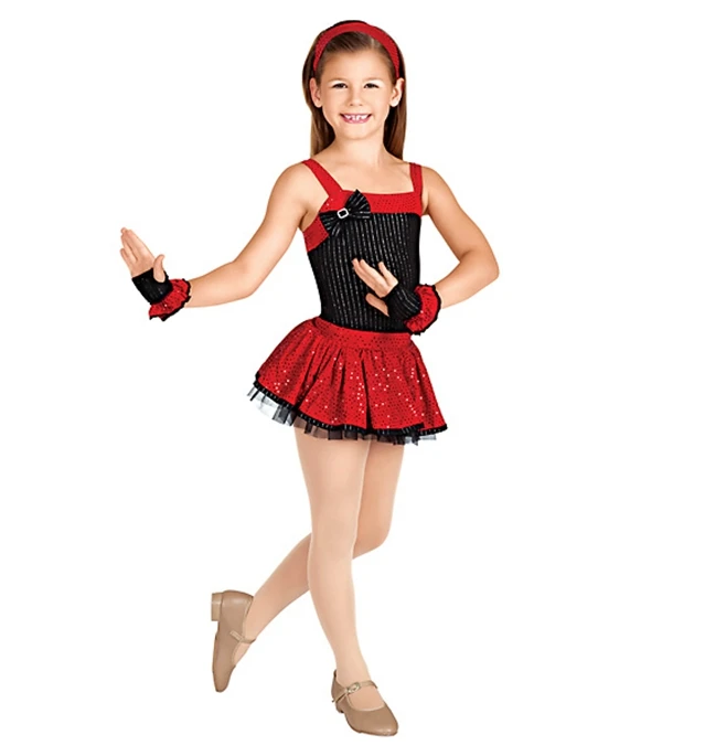 джазовый костюм для девочки.