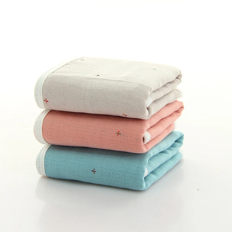 

Cotton Sqaure Towel for Adults Water Absorbent Face Towel 34x34cm Home Textile Travel Gym Household Soft Thick Hand Towel