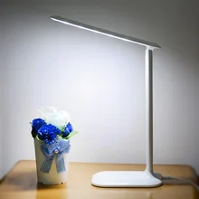 

Fonkin LED Desk Lamp USB Reading Table Lamp Eye Protection Light USB Powered Study Lamp Stepless Dimmable Touch Sensor Control