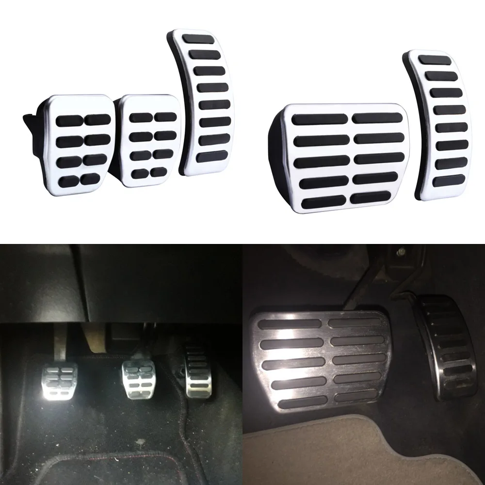 Нескользящая накладка на педаль автомобиля для Volkswagen Polo Bora Lavida Golf 4 MK4 New Beetle Jetta