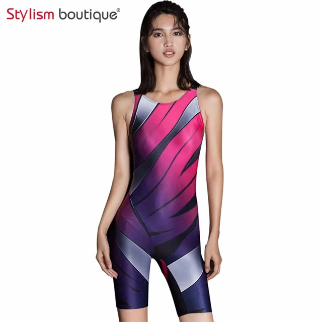 Sport Swimsuits Competitive Swimming Suits Girls Racing Swimwear Women