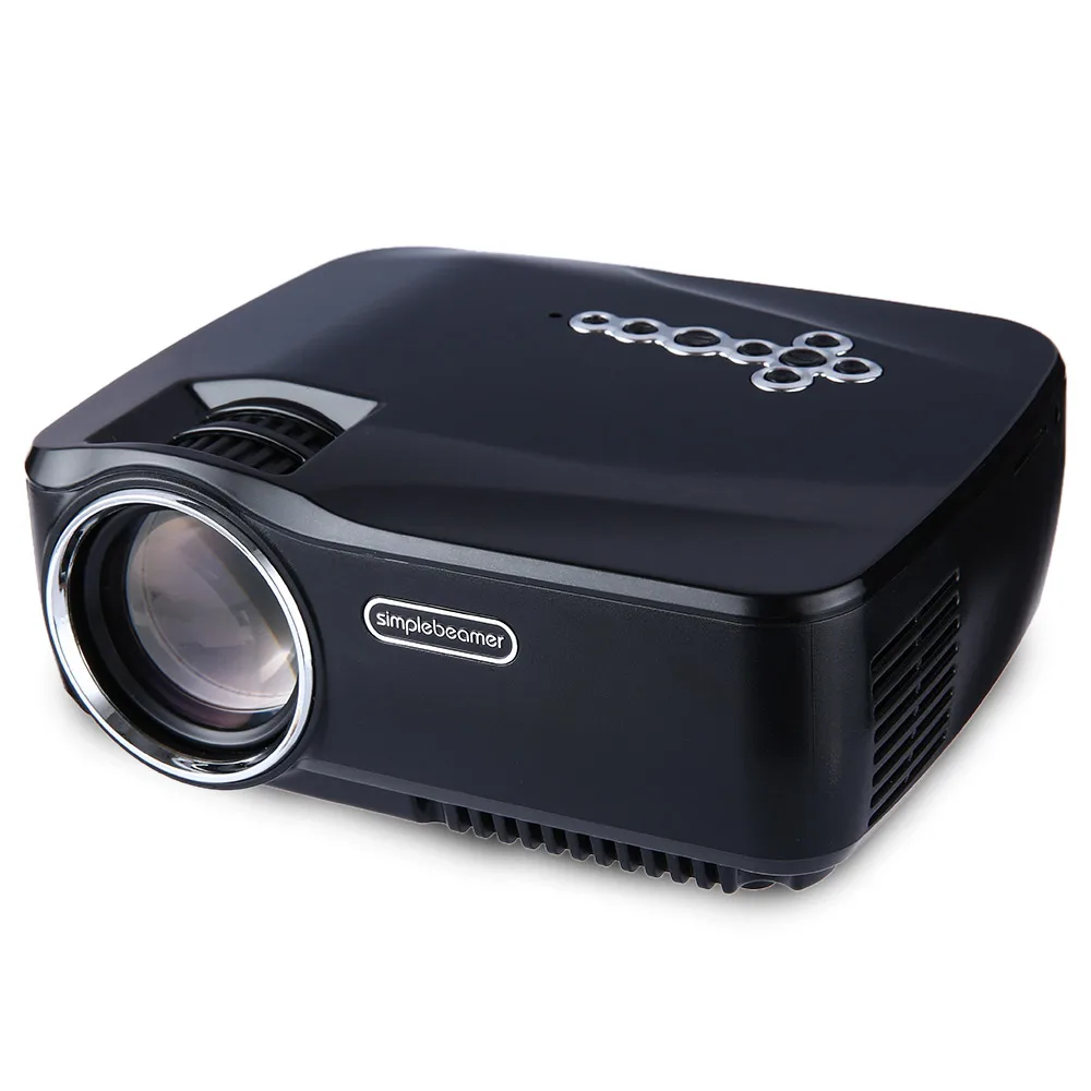 

GP-70UP Android 4.4 Portable 1200 Lumens Full HD LCD Projector Video Home Cinema Built-in Bluetooth DLNA Miracast Airplay EZCast