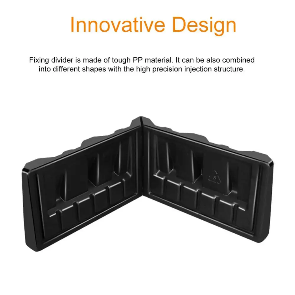 Car organizer internal Fixing Fastener Divider Luggage Fixing Organizer Net Compartment Partition Divider Fixing car accessories