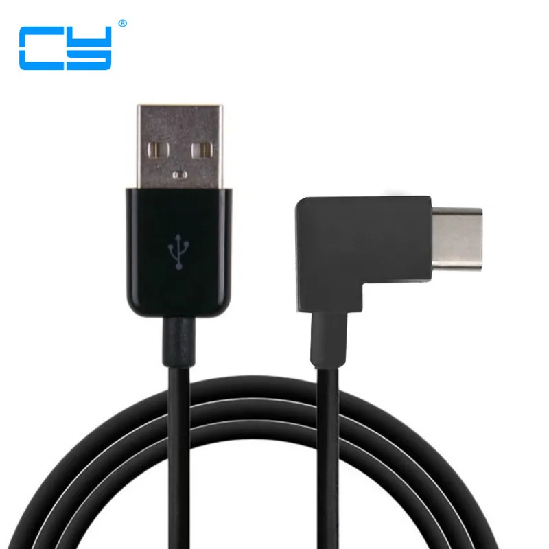 Right Angled USB 3.1 Type C USB-C to 2.0 Cable 90 Degree Connector for Tablet &amp Mobile Phone 20cm/100cm/200cm/300cm | Компьютеры и