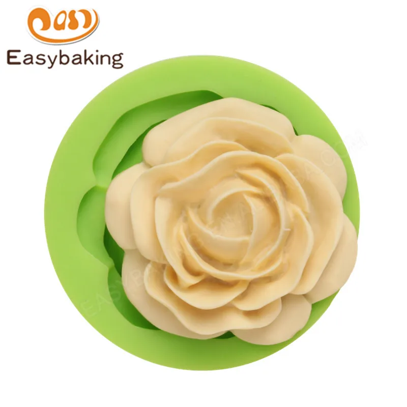 Красивая Роза форма цветка силикона Sugarcraft формы для искусства и ремесла
