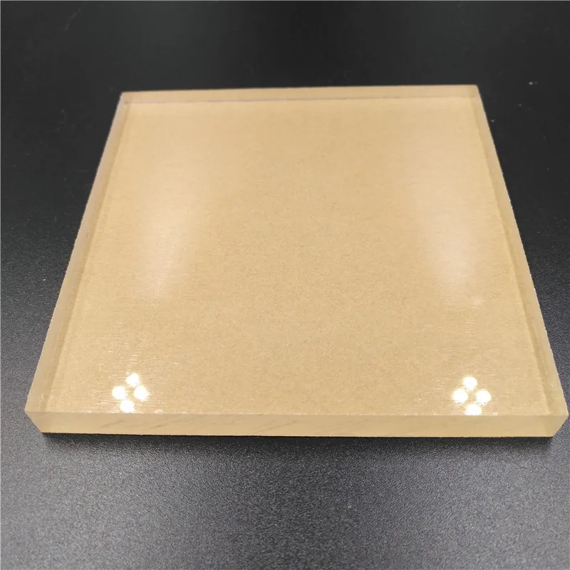 

10X10CM thickness 10MM Transparent plexiglass acrylic plate Customizable board