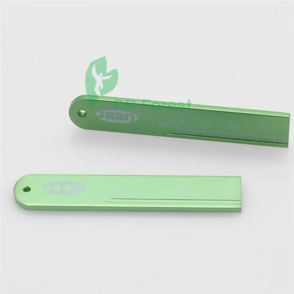 Dental Instruments Endo Rulers Span Measure Scale Endodontic ALUMINIUM