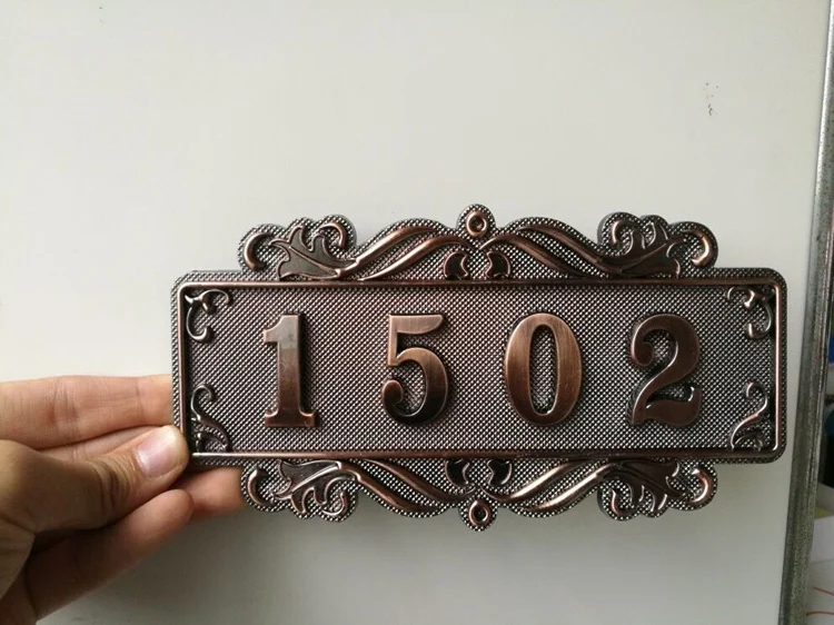 3-4 цифры паста классический европейский стиль номер дома чистая карта вилла квартира дверь знак номер отеля