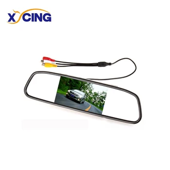 

XYCING 4.3 Inch Color TFT LCD Car Monitor 480x272 Pixels Parking Rear View Mirror for Backup Reverse Rearview Camera RVC-202