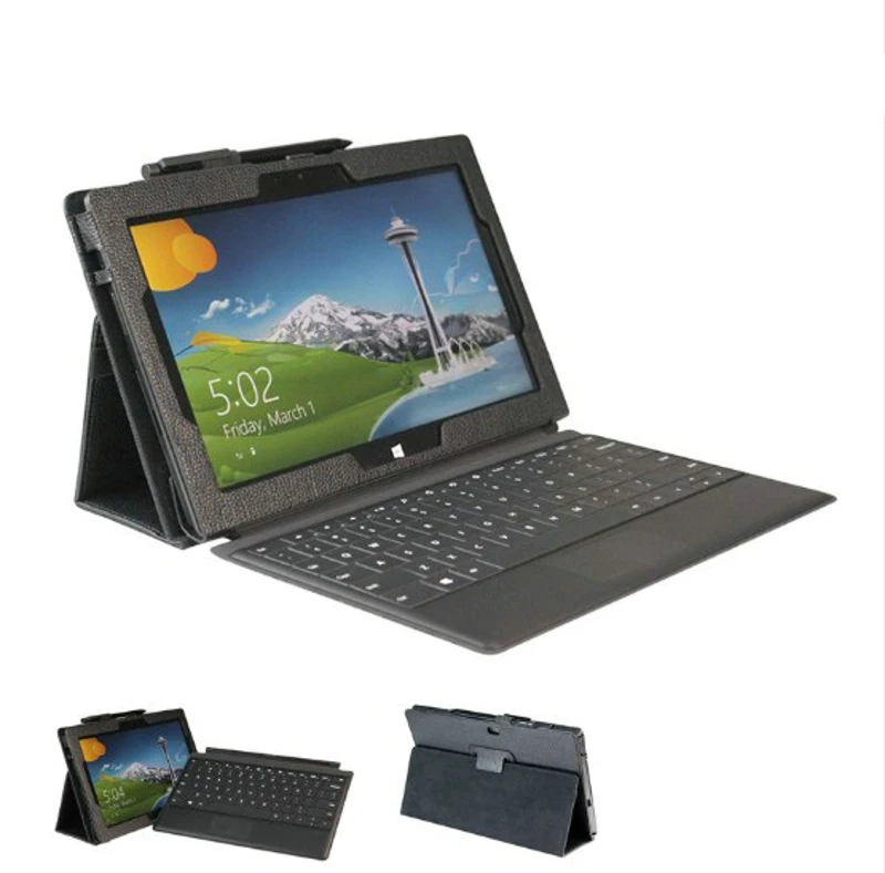 Новая одежда для маленькой девочки 2, папка роскошный Магнитный чехол-книжка кожаный защитный чехол КРЫШКА ДЛЯ microsoft Surface Pro 1 2 Pro1 Pro2 10," планшет