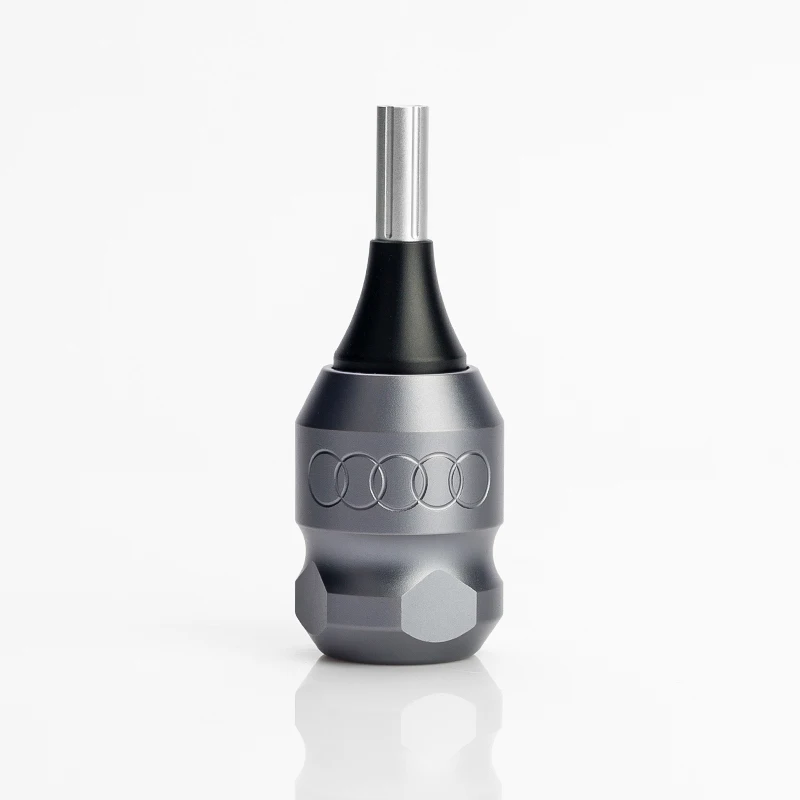 

EZ-TRCG32DG Professional Aluminum Adjustable Dark Gray Twist Ring Cartridge System Tattoo Grip 32mm for cartridge needles