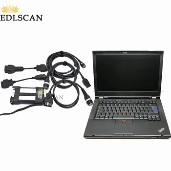 

EDLSCAN Commercial truck bus diagnostic tool Vocom II better than Vocom 88890300 with CF52 laptop