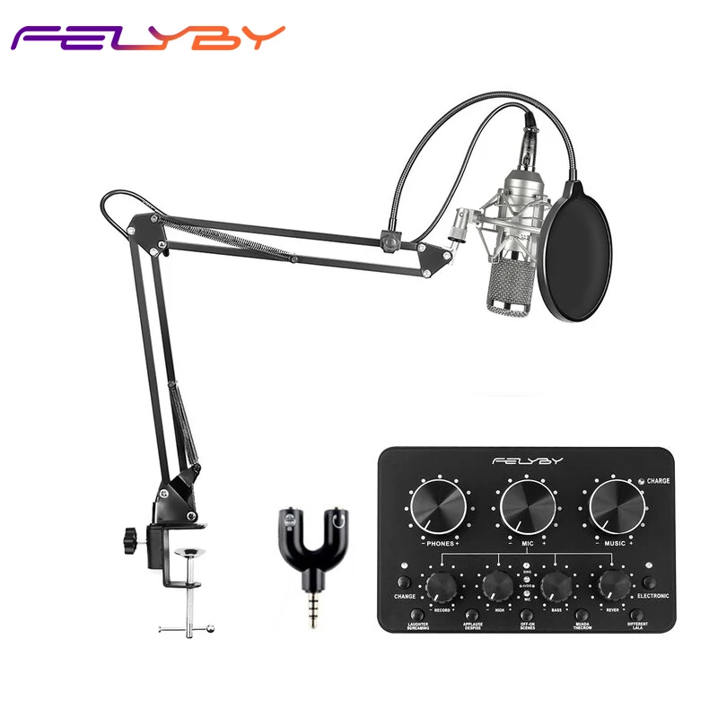 Professional bm800 for computer studio karaoke
