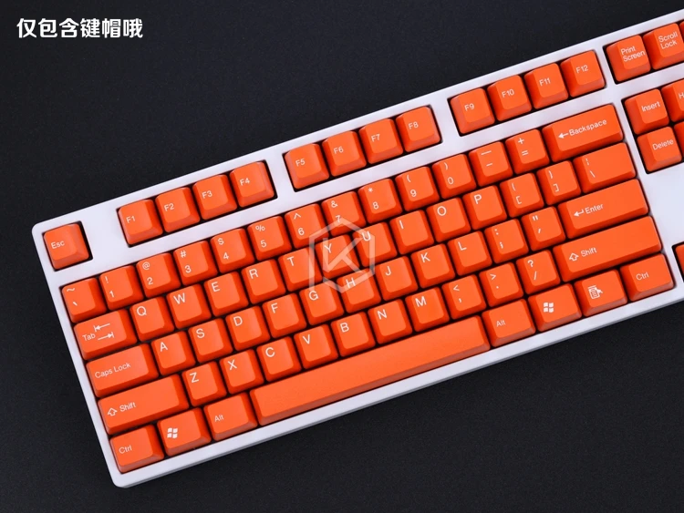 Taihao abs двойные брелки для diy игровой механической клавиатуры цвета океана темно-синий белый желтый красный оранжевый фиолетовый розовый