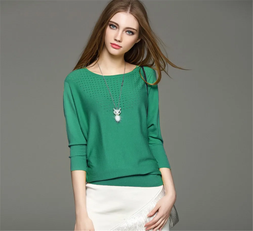 Autumn Cotton Women Blouses 2017 Spring Modal Pullover Blouse Women Blusa Feminina O-neck Knitted Blouse Women Sweater Shirt (13)