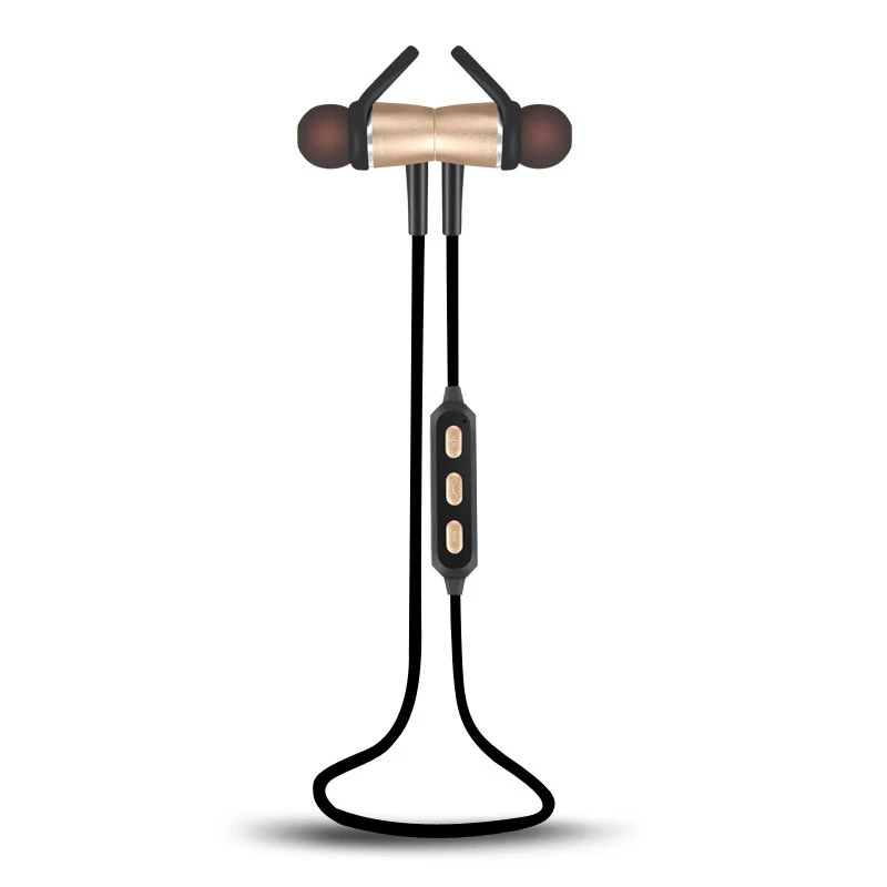 ECHILI металлические Bluetooth наушники магнитные беспроводные гарнитура Hands free для
