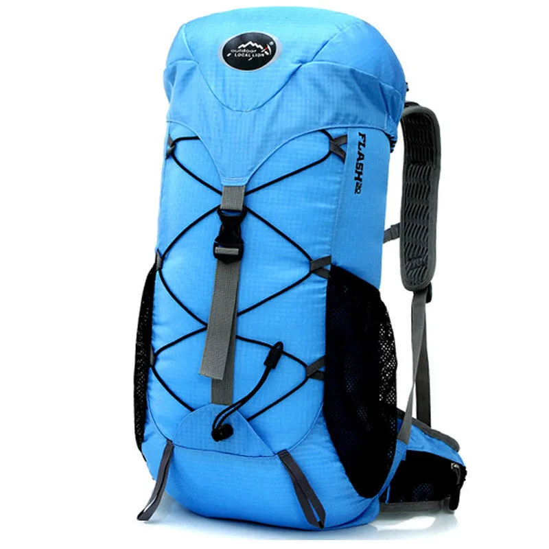 

Hot Sale Waterproof Nylon Backpack 40L Men's Back Pack Laptop Mochila High Quality Designer Backpacks Male Escolar