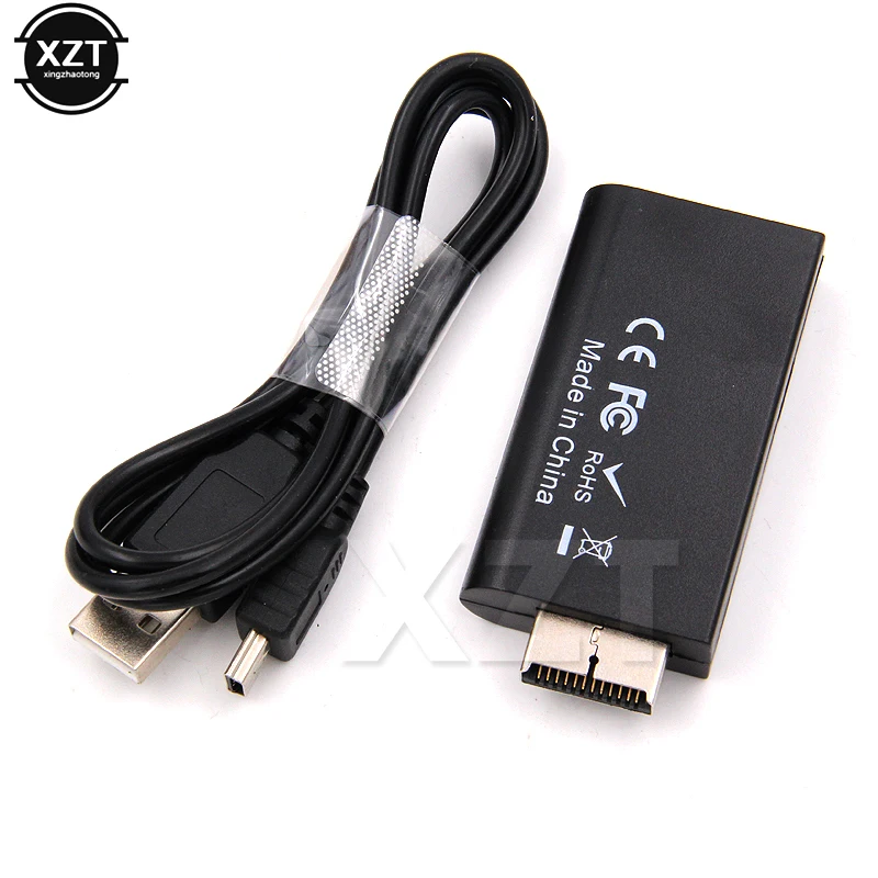 Для PS2 к HDMI 480i/480p/576i аудио видео конвертер адаптер с 3 5 мм Выход для всех 1 Вт