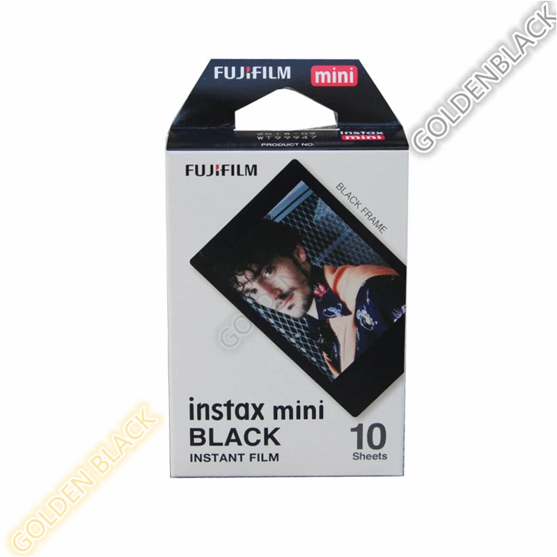 Подлинный Fujifilm Fuji Instax Mini Фильм монохромный моно+ черная рамка пленка для Mini 8 70 8 Plus 90 25 камера SP-1 SP-2 Plus