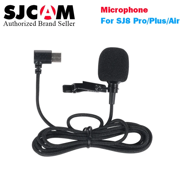 US $12.83 SJCAM SJ9 Strike SJ8 Pro Series Accessories Type C External Microphone for SJ8 Pro plus air Sports 