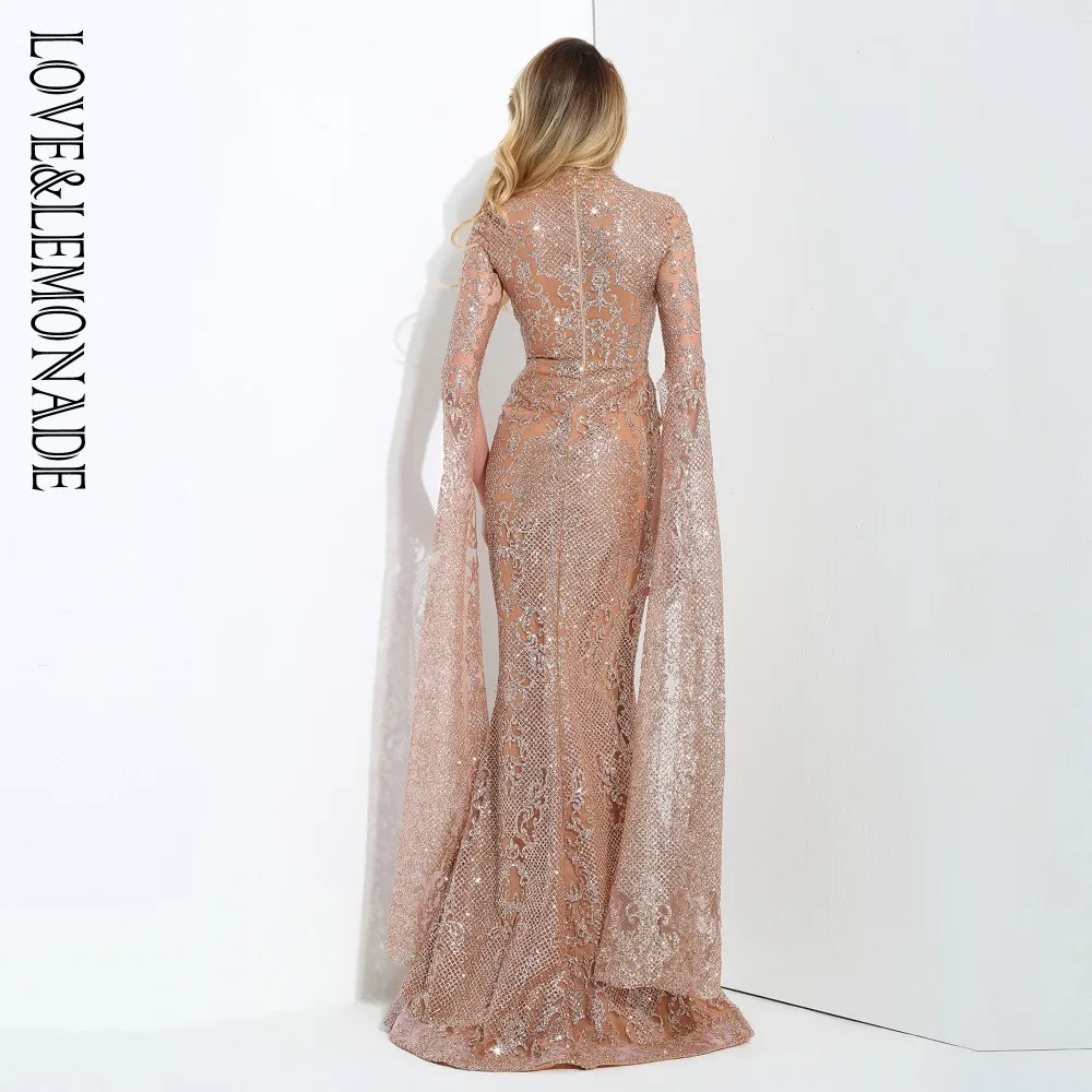LOVE&LEMONADE  Rose Gold Cut Out Speaker Long