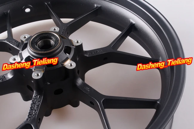 For Honda CBR1000RR Motorcycle Aluminum Front Rear Wheel Rim Set 2012 2013 2014  2015 2016 2017 CBR 1000 RR Aluminum Motorbike Parts Matte Black Aluminum Alloy Front Rear Back Wheel Rim Set For Honda CBR1000RR 2012 2013 2014  2015 2016 2017 CBR 1000 RR High Quality